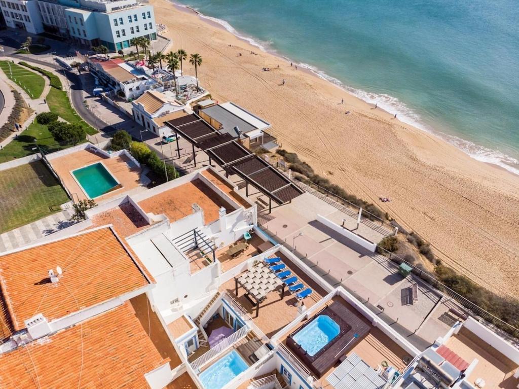 Refurbished Beachfront House, Pool, Ac, Wifi, Albufeira, Sea View Экстерьер фото